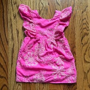 ZARA girls dress 18/24 months PINK open back detail🩷🌷🌸